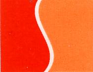 wässrige Farbpaste bzw. Farbkonzentrat Orange